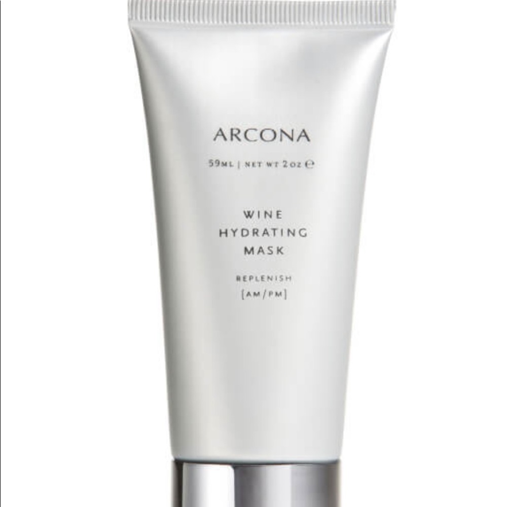 $6 add to bundle! NWT ARCONA wine hydrating mask. Size 1 ounce.